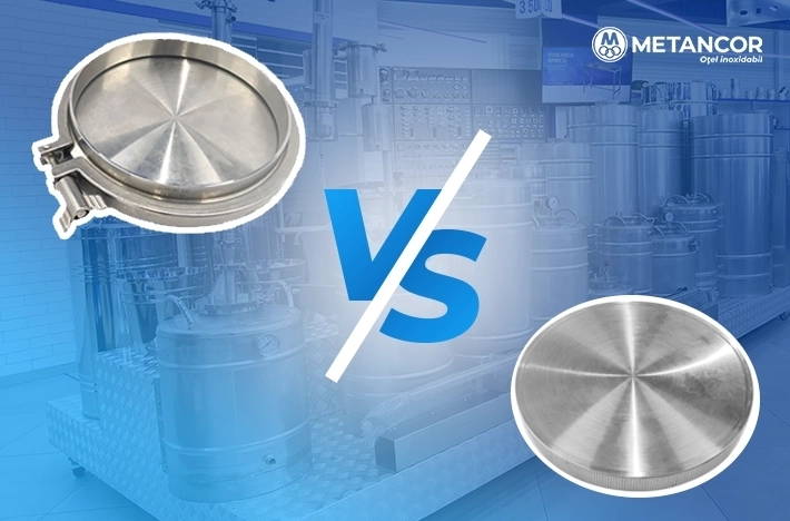 Capac clamp sau capac filetat — ce să alegi pentru rezervorul tău din inox?