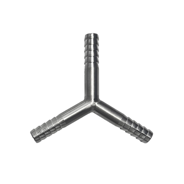 Тройник для шланга 120* INOX AISI 304