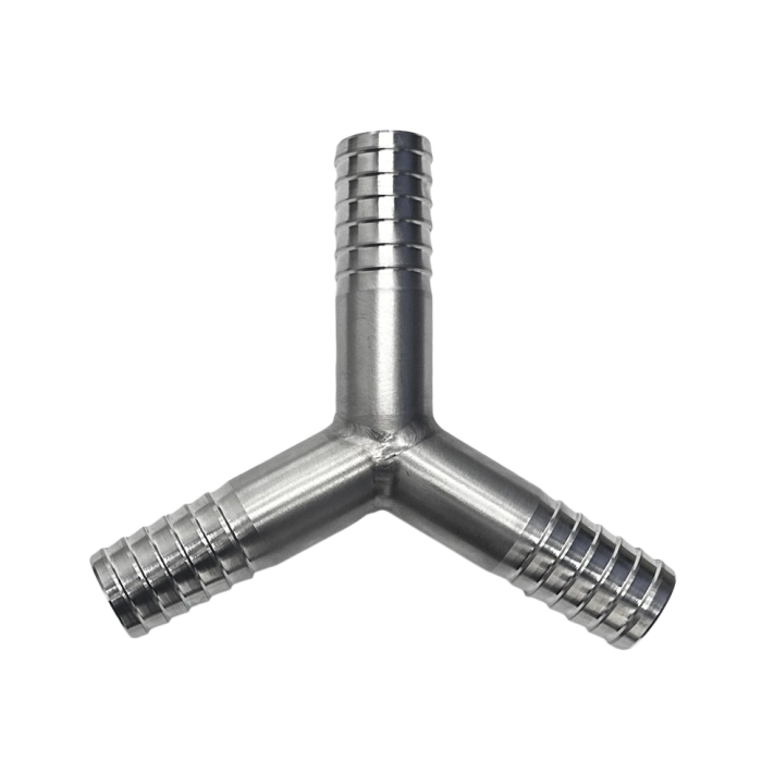 Тройник для шланга 120* INOX AISI 304