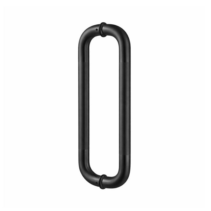 KE-960 Black Ручка вертикальная круглая двусторонняя Ø25x200мм