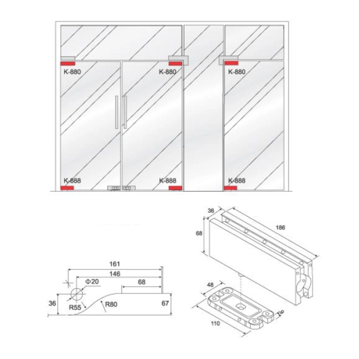 K-888 PSS Balama hidraulică