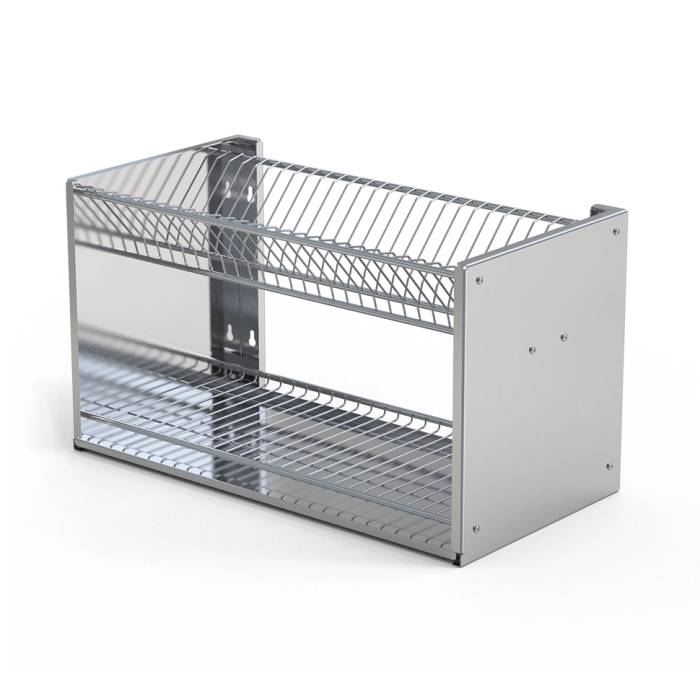 Uscător de perete pentru veselă INOX AISI 304