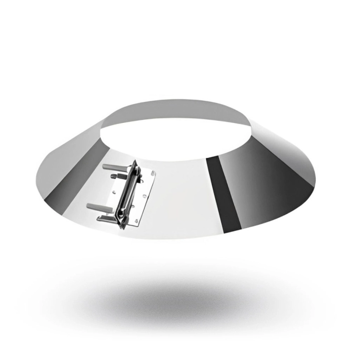 Ø200 Фартук против дождя VDP дымоходный на утеплённую трубу