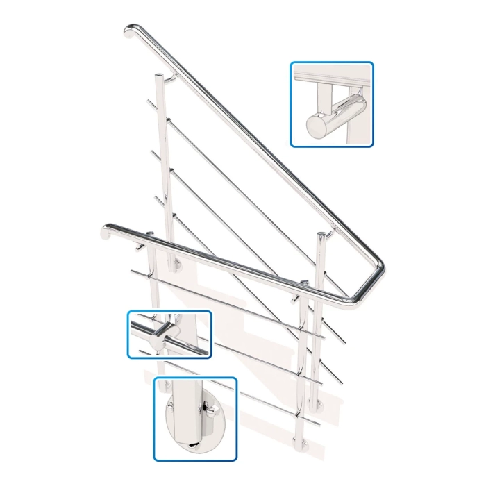 Перила нержавеющие MB25