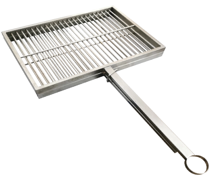 Решётка двойная нерж. 290x380мм INOX AISI 304