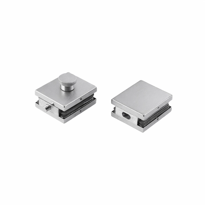 CL-332 SSS Încuietoare aplicată cu buton (sticlă-sticlă) cu contraplacă