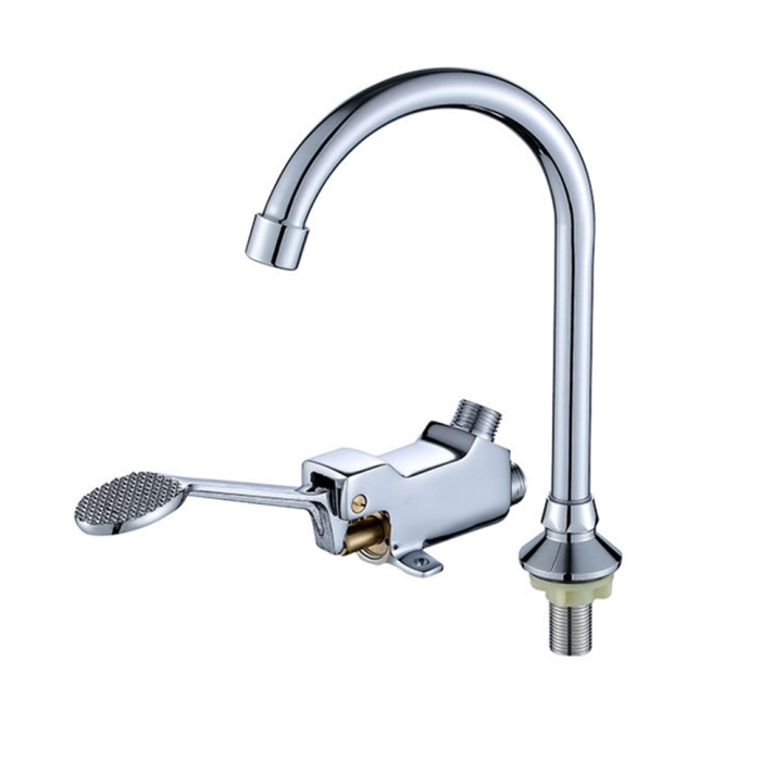 Смеситель медицинский с ножным управлением 1 педаль (Комплект)