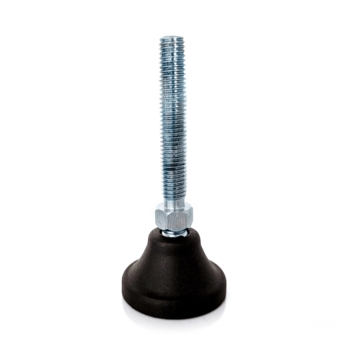 Picior reglabil din plastic Ø40mm cu filet M10x60mm