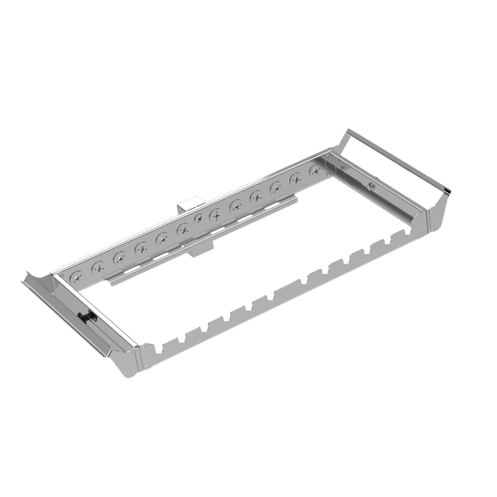 Rotisor electric HUNTER S12 cu cadru reglabil INOX AISI 304