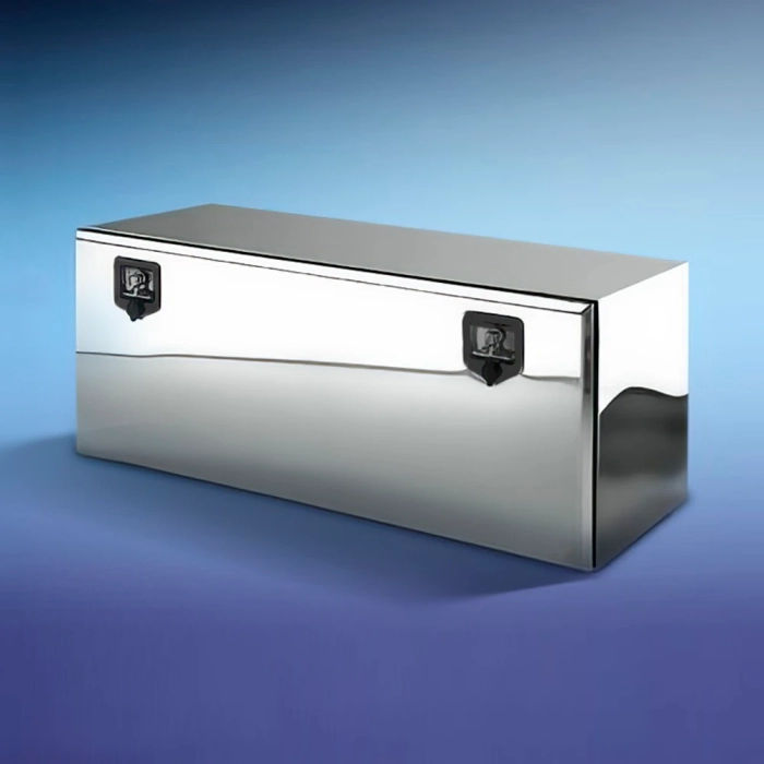 Ящик под прицеп 1250x450x650мм INOX AISI 304