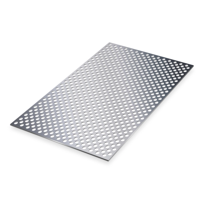 Лист нерж. перф. 0.8х1000х2000мм AISI304/2B/Rv 5х8 (35%)