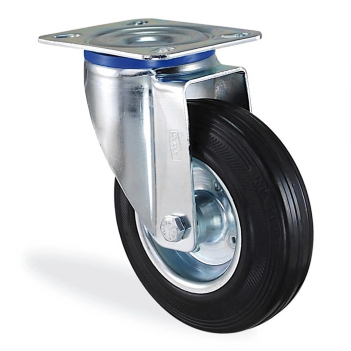 Колесо 3302 SLP Ø200мм резина 205кг