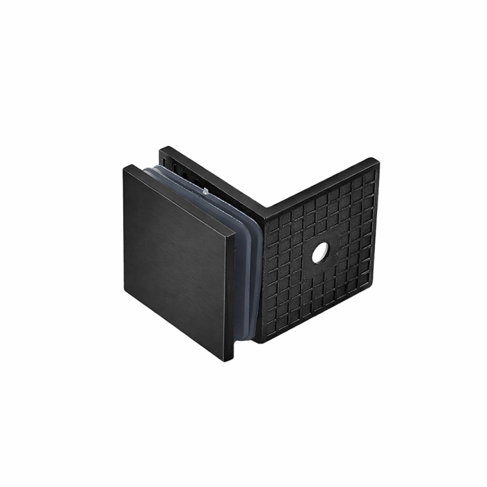 KE-04B Black Conector perete-sticlă 90*