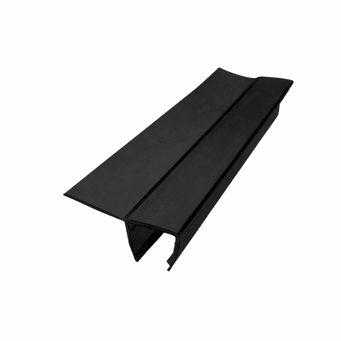 LS-004-8 Black Garnitură de etanșare 90° sticlă 8mm