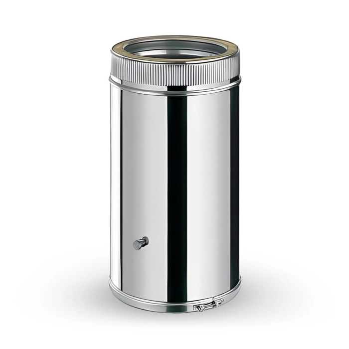 Ø175/235 Tub coș de fum TDPS dublu perete 500mm