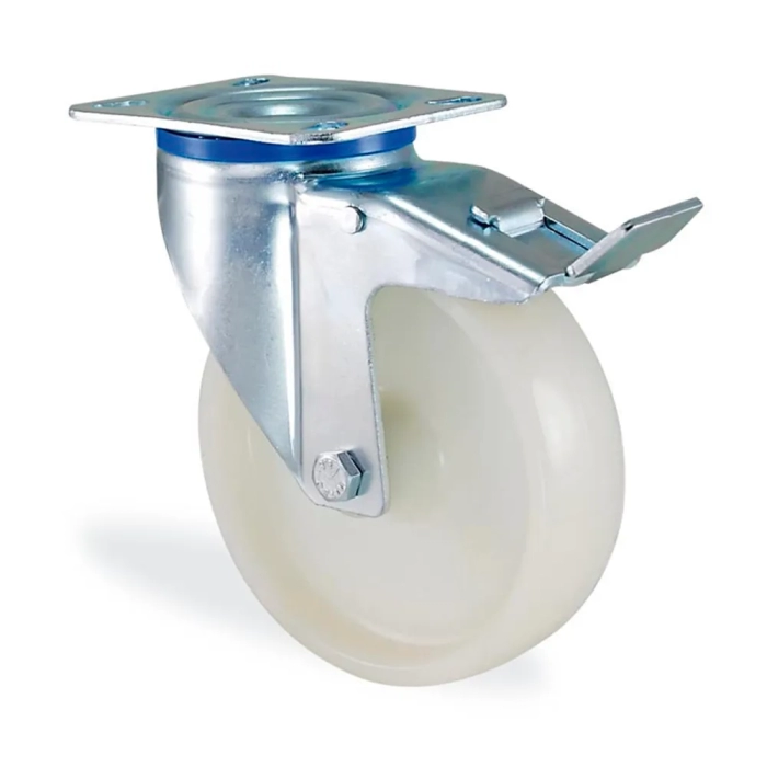 Roată K3302 PPB Ø100mm F18 poliamidă 130kg cu frână