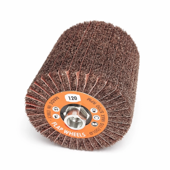 Tambur lamelar STM combinat Ø100x100xM14 #120/"medium"