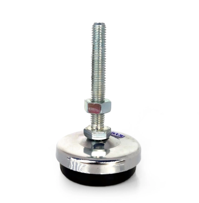 Ножка регулируемая хромированная Ø60мм с резьбой M10x70мм