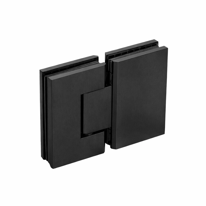 V-180C Black Петля душевая стекло-стекло 180*