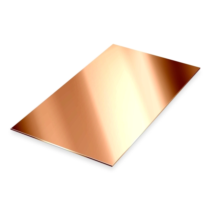 Лист медный 0.6x1500x600мм М1 (мяг.)