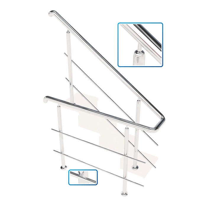 Перила нержавеющие MB2