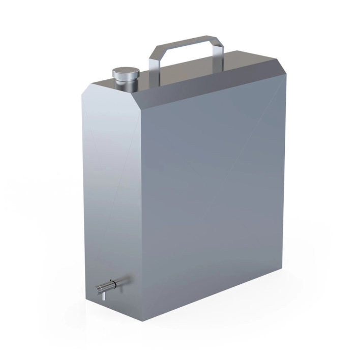 Канистра 15л INOX AISI 304