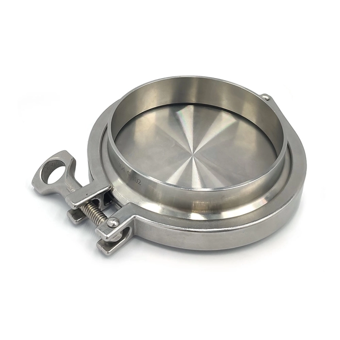 Capac pentru butoi tip clamp DN101.6 INOX AISI 304