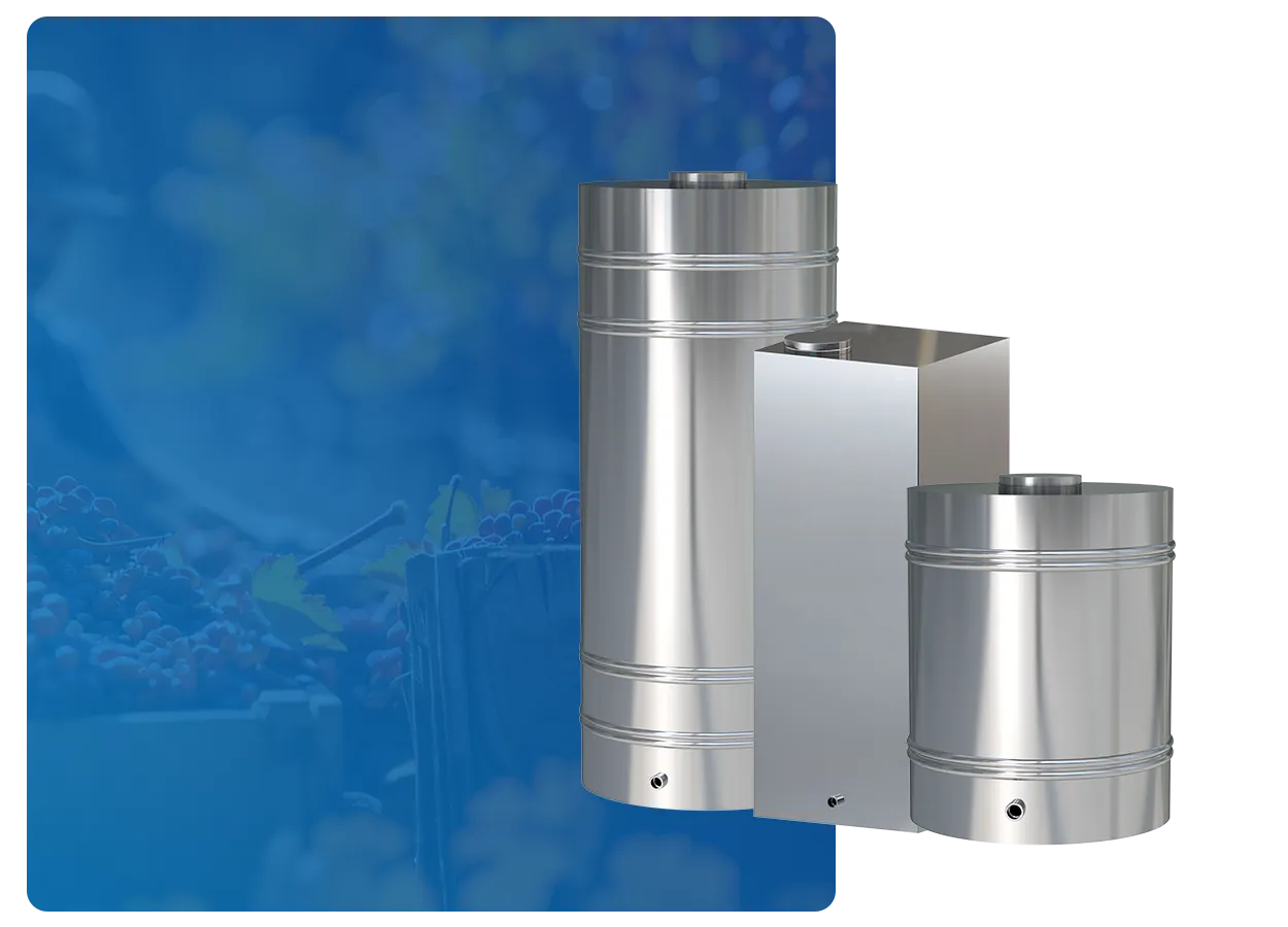 Stainless steel tanks, containers, and vessels